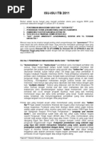 Download Isu ITB 2011 - Djoko Suharto by Mwa Itb Wakil Mahasiswa SN57742584 doc pdf