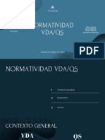 Normatividad Vda/Qs: Calidad