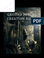 Ground Forces Creation Rules