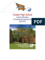 Cooper High School: School Information & Professional Learning Plan
