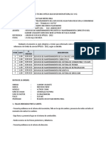 Informe Servicio Tecnico Camion MB Actros