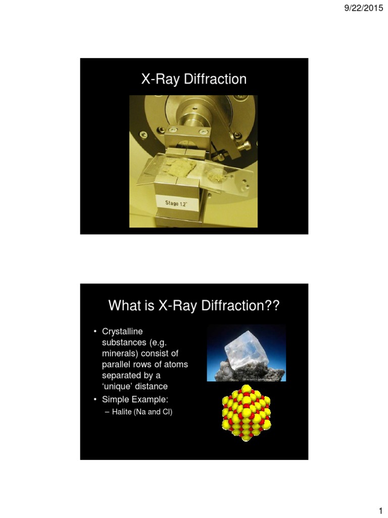 Aplikasi XRD | PDF | X Ray Crystallography | Diffraction