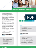 Multi-Function Software Stream Processing: Remultiplexing Capabilities