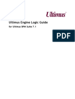 Ultimus Engine Logic Guide: For Ultimus BPM Suite 7.1
