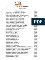 DANMAR - Lista de Precios 04-05-2022