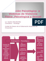 Evaluacion Psicologica A Victimas de Violencia