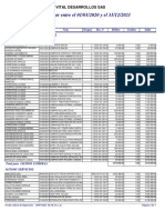 Libro Auxiliar Entre El 01/01/2020 y El 31/12/2021: Vital Desarrollos Sas