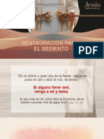 2022 - PPT - Sermón 08 - SEF - Jesús Restaurador de La Vida - ESP
