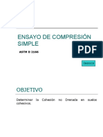 14 Ensayo de Compresion Simple