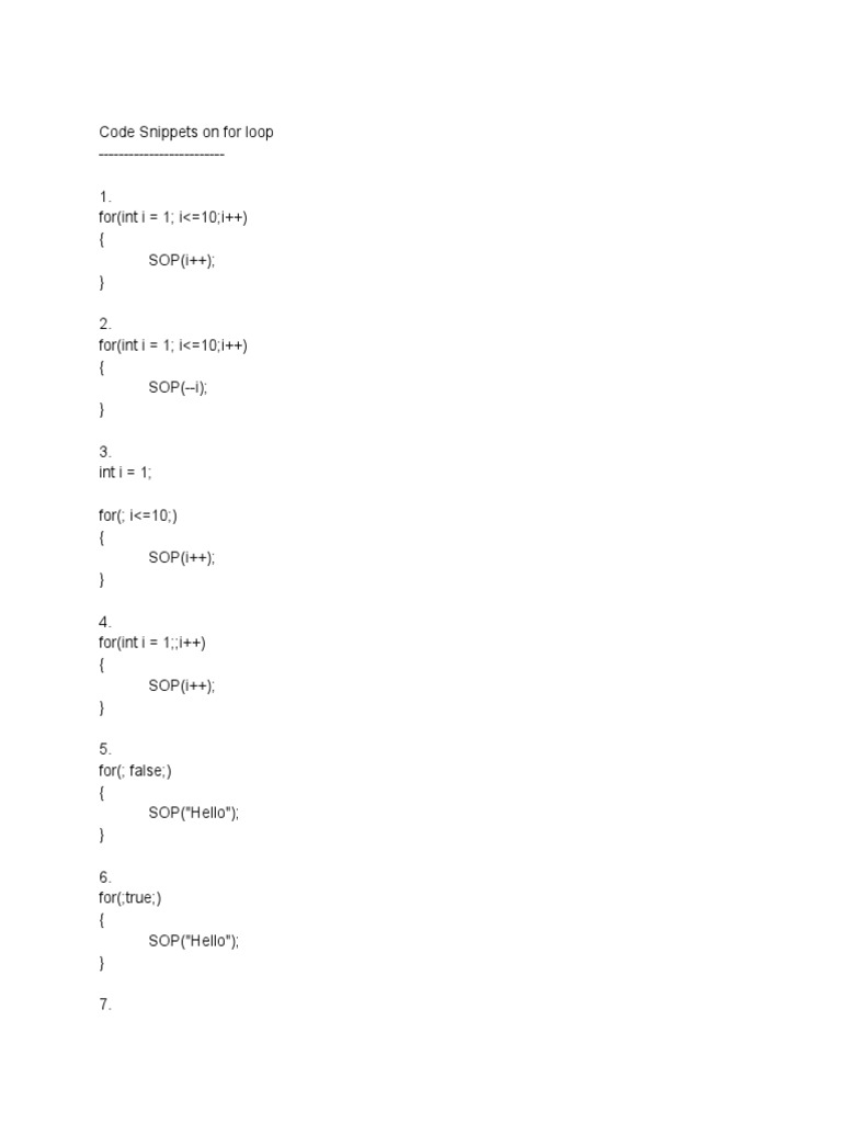 Java Code Snippets Pdf , Oracle Help Center – UKCDM