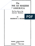 The Masons As Makers of America - M C Peters