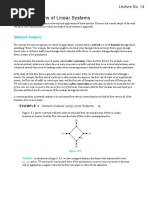 1.8 Applications of Linear Systems: Network Analysis