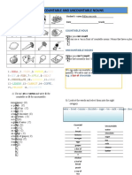 Countable Vs Uncountable Exercises