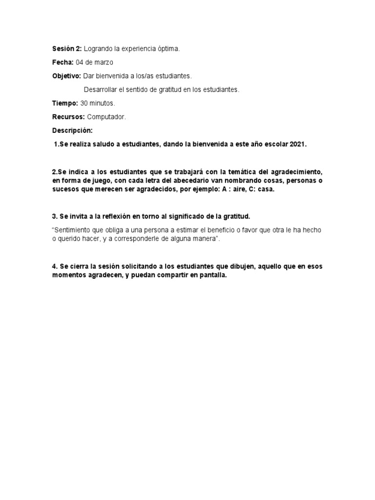 Sesión 2 | PDF | Crecimiento personal y profesional | Ciencias sociales