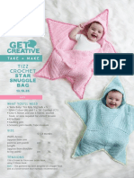 Tizz Crochet Star Snuggle BAG: Take + Make