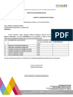 Asignacion de Grado Matutino 2022-2023