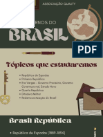 História - Governos Do Brasil