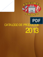 Catálogo de Productos. 2013. Sielectrica