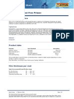 Jotafloor Solvent Free Primer: Technical Data Sheet