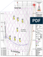 Plano de Distribucion de Calicatas