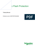 VAMP Arc Flash Protection: Testing Manual