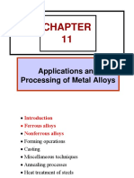 Applications and Processing of Metal Alloys