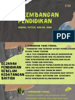 Perkembangan Pendidikan