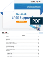 Panduan Penginputan LPSE 2.0