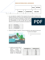 Evaluacion Biologia 7 P1