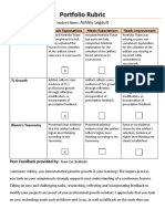 Portfoliorubricfbfromtds