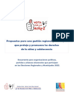 Propuestas para La Gestión Local y Regional - NIÑEZ Y ADOLESCENCIA VF