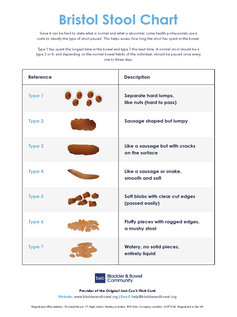BABC002 - Bristol Stool Chart Jan 2016 | PDF