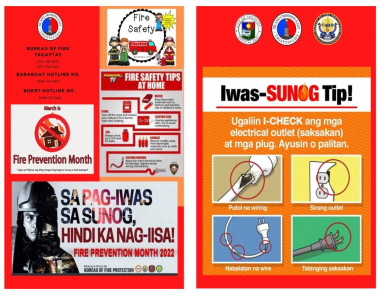 FIRE PREVENTION MONTH FLYERS PDF