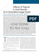Antiaging Effects of Topical Lactobionic Acid - Results of A Controlled Usage Study