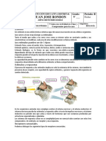 Guía #7 Naturales 9°