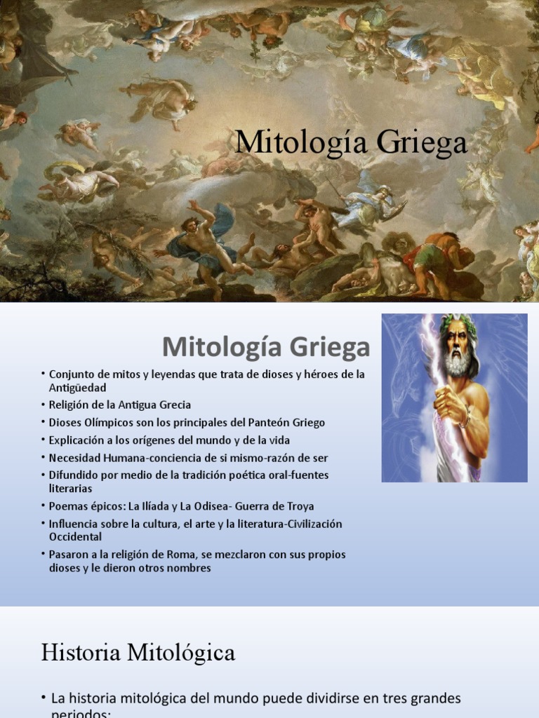Dioses y Héroes de la Mitología Griega | PDF | Doce olímpicos ...