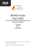 MOHID Studio - User Guide