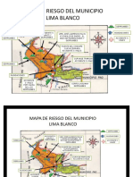 MAPA DEL MUNICIPIO LIMA BLANCO Riesgo