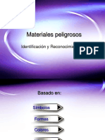 Materiales Peligrosos: Identificación y Reconocimiento