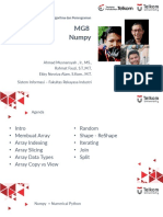 Lect Note MG08 All Array Dan Numpy MSN