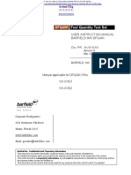 Barfield DFQ40K User Instruction Manual