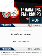 Lucas Gonçalves - Gramática - 1 Maratona PM-PB e CBM-PB