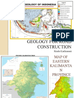 GEOLOGY FOR ROAD CONSTRUCTION 1