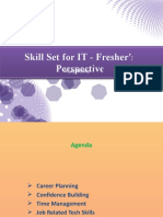 IT Skill Set for Fresher's - A Comprehensive Guide