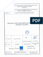 Pipeline Concrete Weight Coating Specification