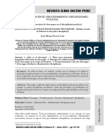 Los Descargos en El Procedimiento Disciplinario Policial - Autor José María Pacori Cari