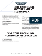 War Zone Nachmund: Grand Tournament Mission Pack: Indomitus Version 1.0