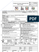 ATR - Autorização para Trabalho em Risco