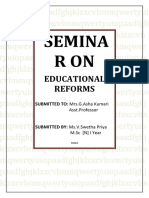 6 Educational Reforms