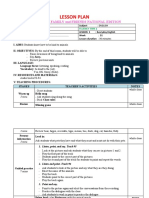 Lesson Plan: Tiếng Anh 2 Family And Friends National Edition